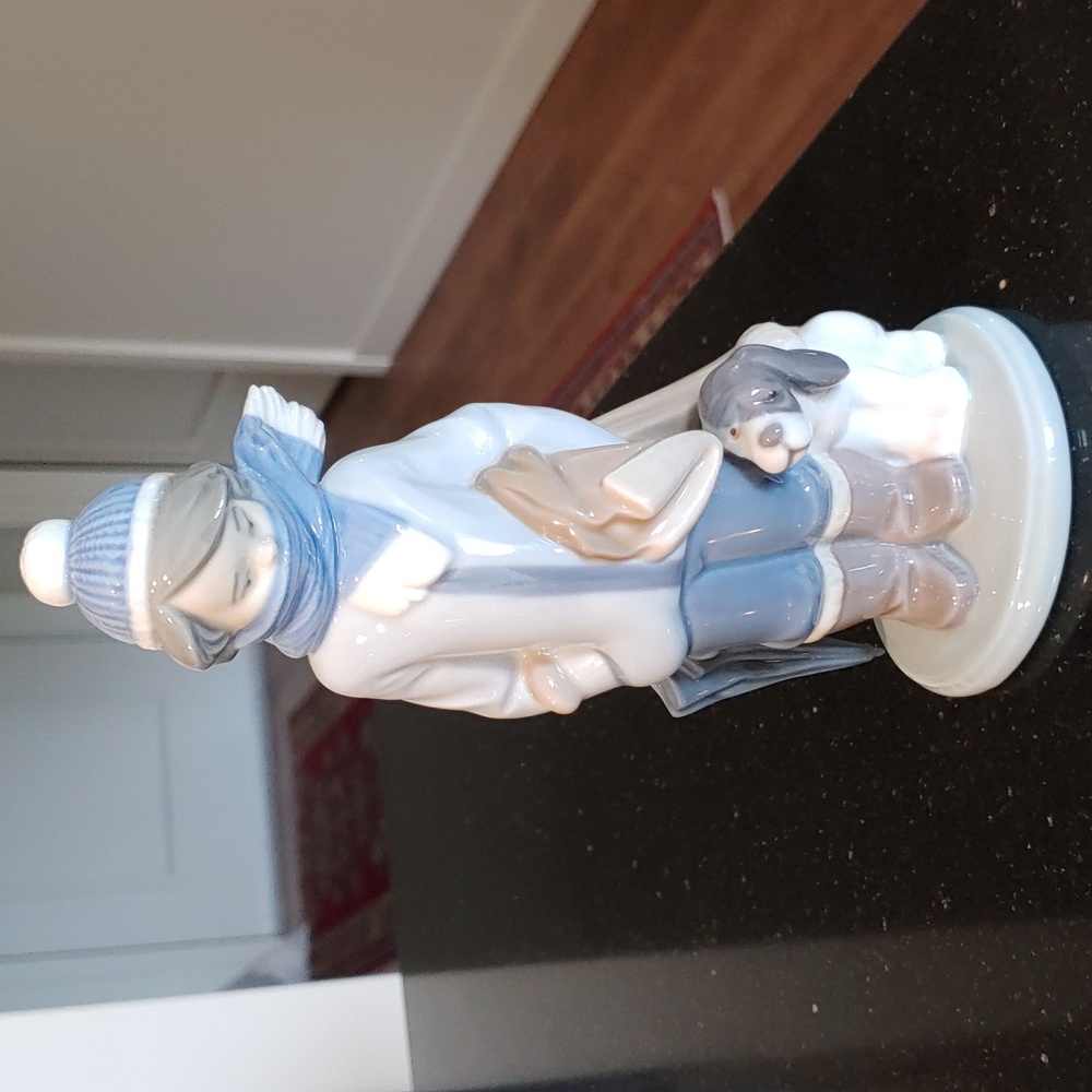 Lladro "Winter" figurine